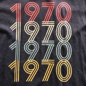 Retro Inspired Cotton Blend T-shirt